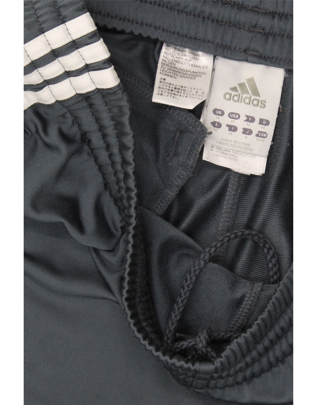 ADIDAS Mens Tracksuit Trousers Medium  Grey Polyester Vintage Adidas and Second-Hand Adidas from Messina Hembry 