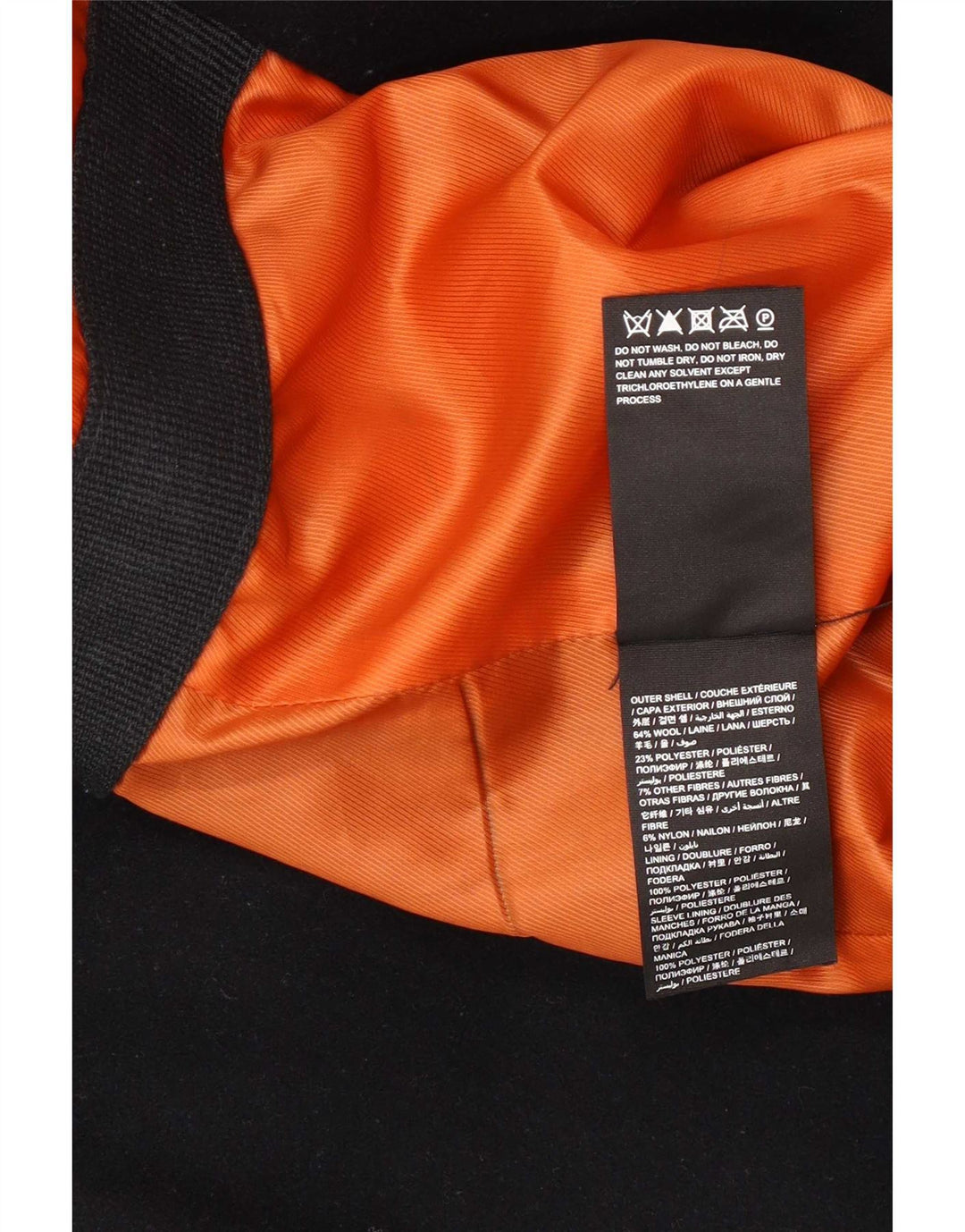 Płaszcz męski Superdry Pea Coat UK 36 Small, granatowy, wełniany
