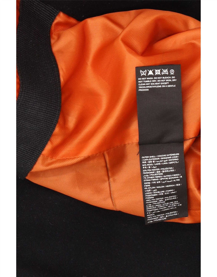 Płaszcz męski Superdry Pea Coat UK 36 Small, granatowy, wełniany