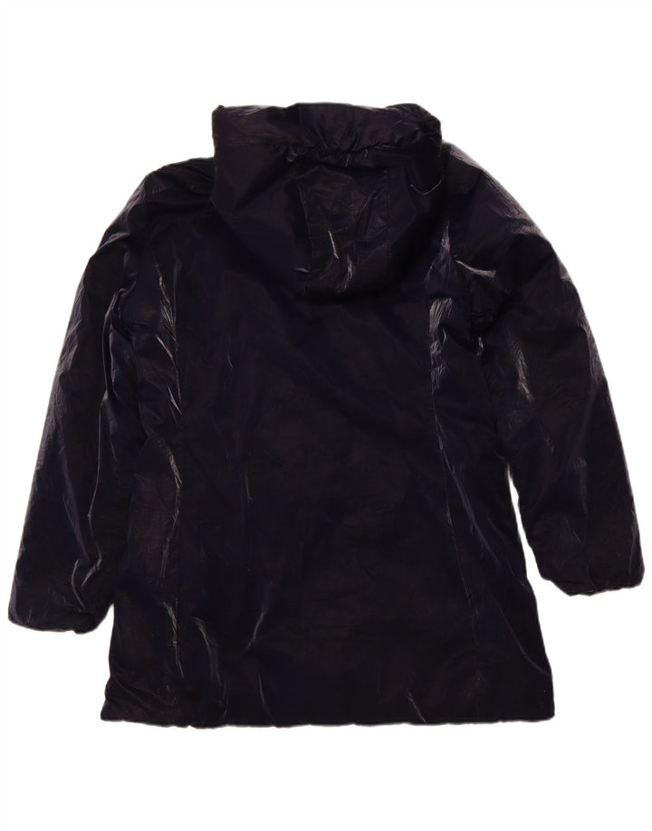 INVICTA Damska ocieplana kurtka z kapturem UK 16, duża, granatowa, poliamidowa