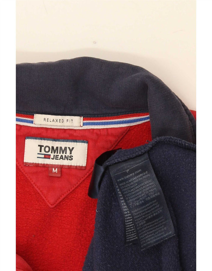 Męska bluza dresowa Tommy Hilfiger o swobodnym kroju, średnia, wielobarwna