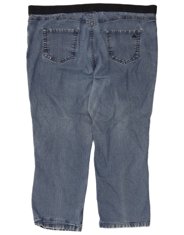 Dżinsy Marks & Spencer Damskie Autograph Tapered Loose UK 22 3XL W44 L27 Niebieskie