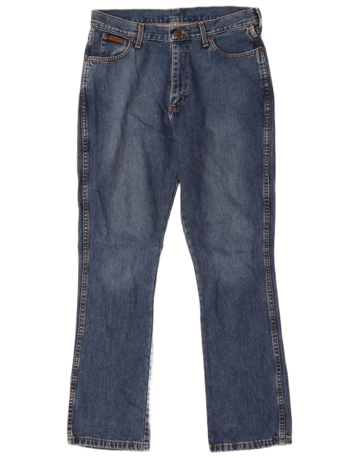 Męskie jeansy Wrangler Bootcut W34 L32 niebieskie