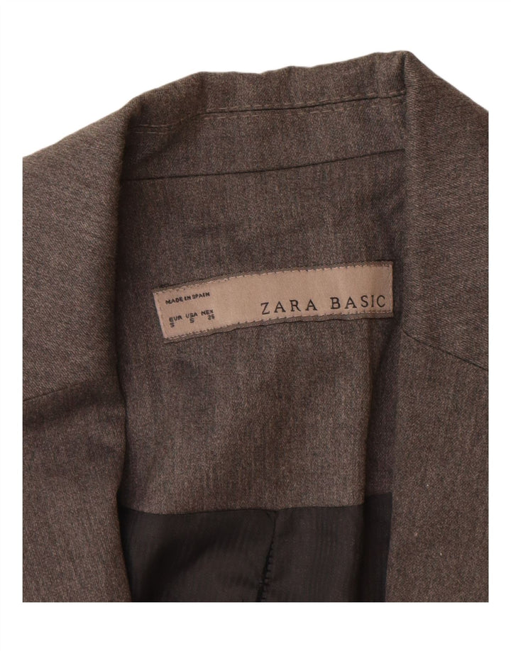 Zara Męska marynarka zapinana na 1 guzik, UK 10, mała szara