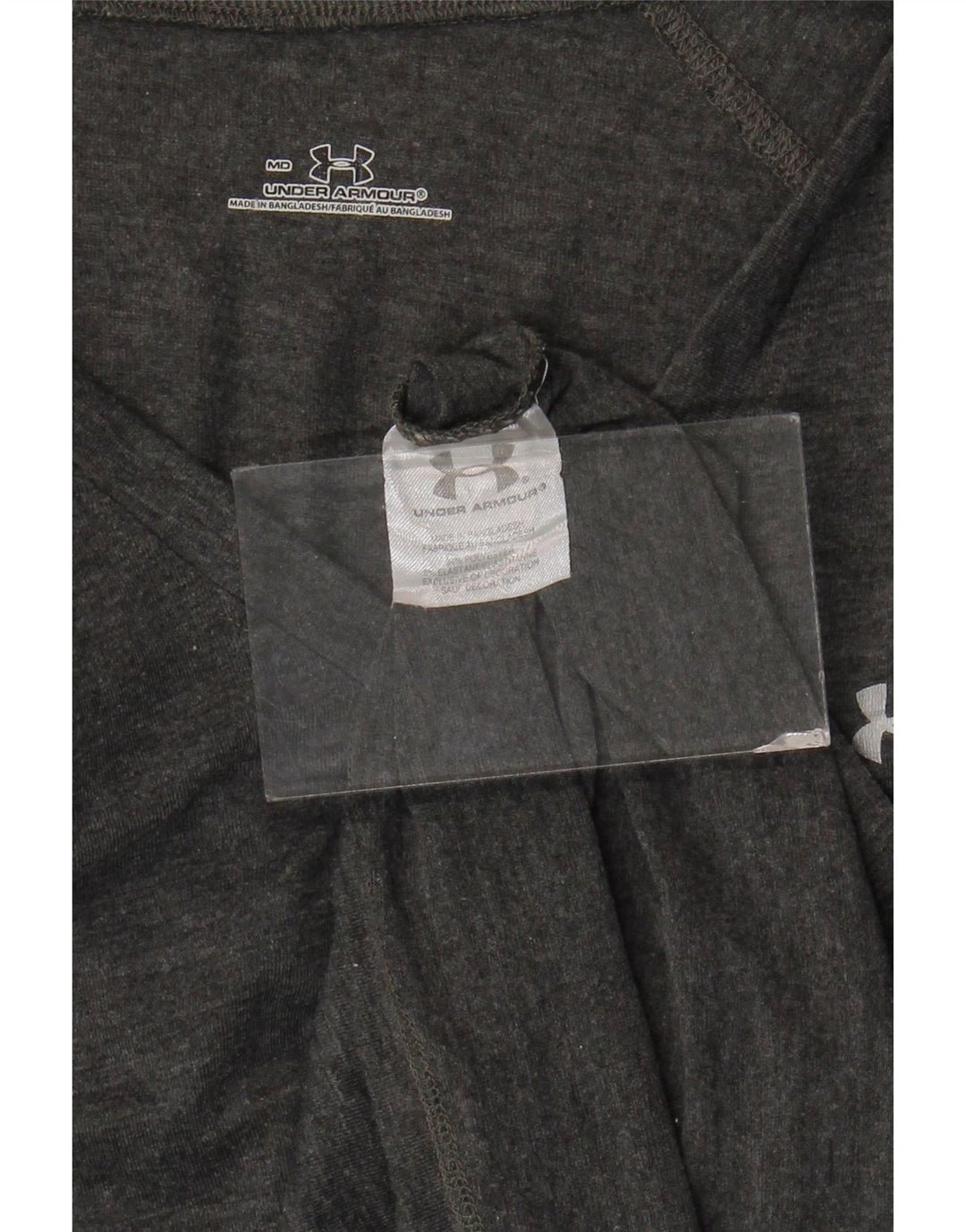 Damski T-shirt UNDER ARMOUR UK 12, średni szary poliester
