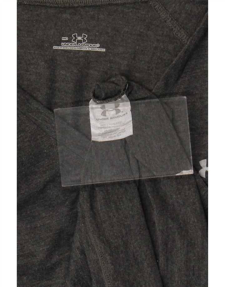 Damski T-shirt UNDER ARMOUR UK 12, średni szary poliester