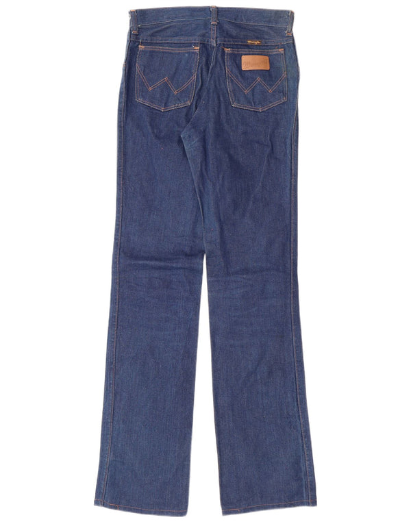 WRANGLER Womens Straight Jeans W29 L36 Blue Cotton