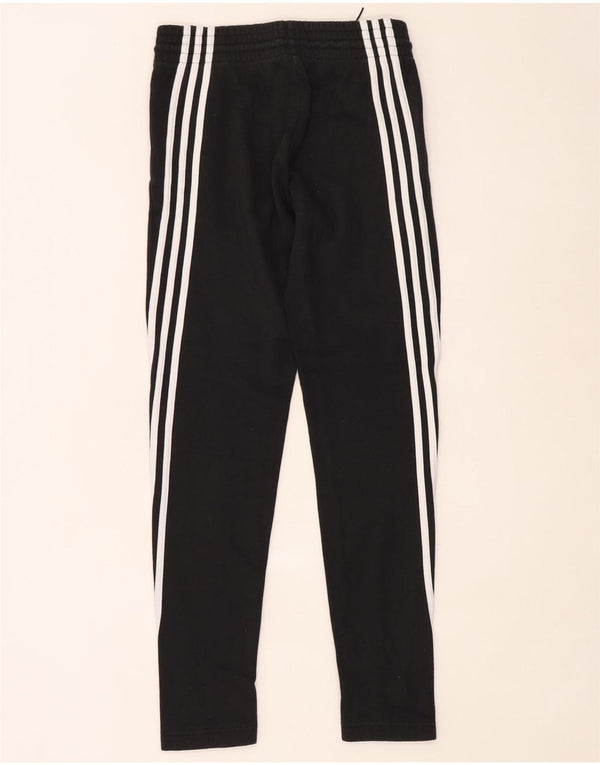 Damskie spodnie dresowe Adidas UK 8/10 Małe czarne bawełniane