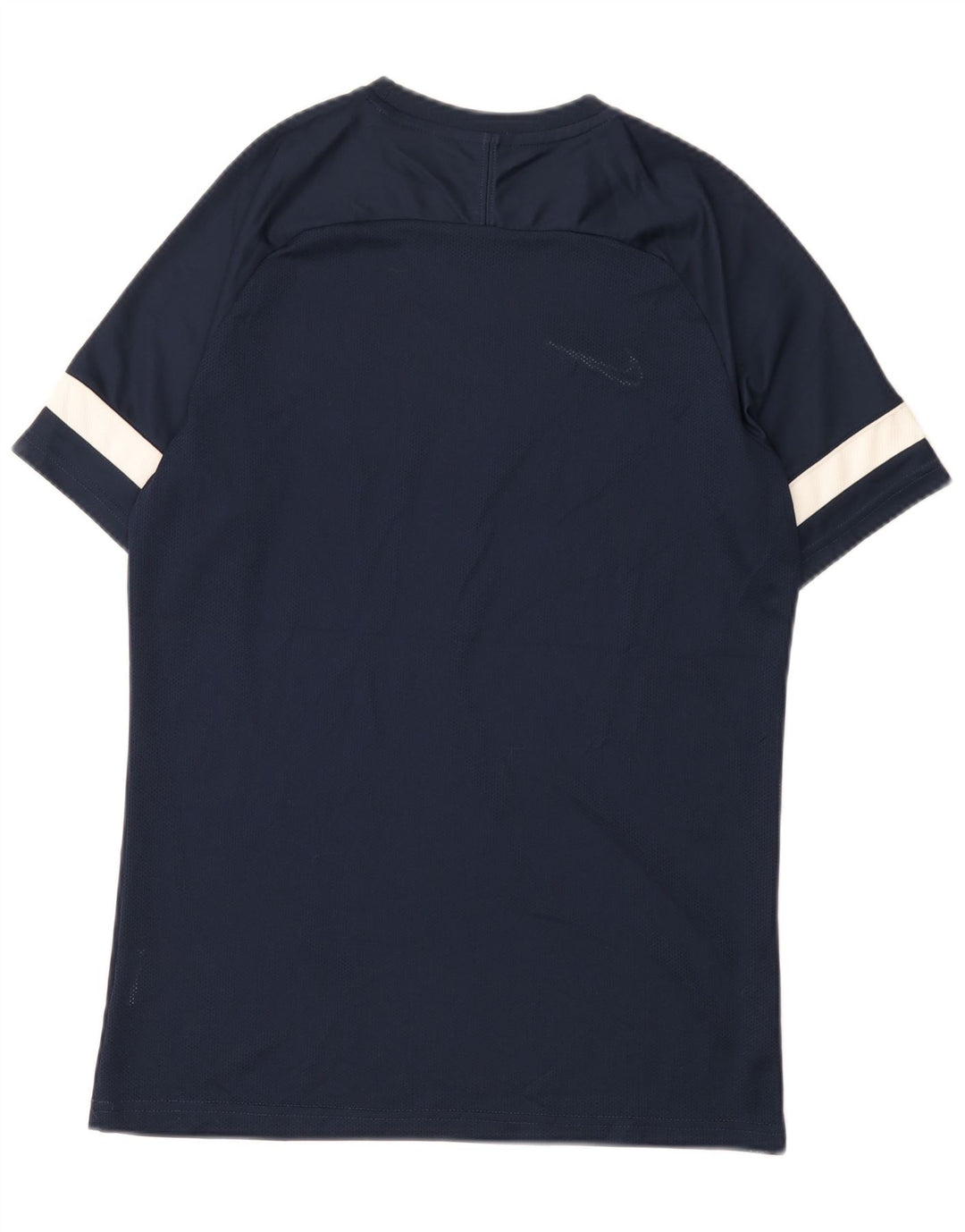 Męska koszulka Nike Dri Fit Top, średni granatowy poliester z blokami kolorów