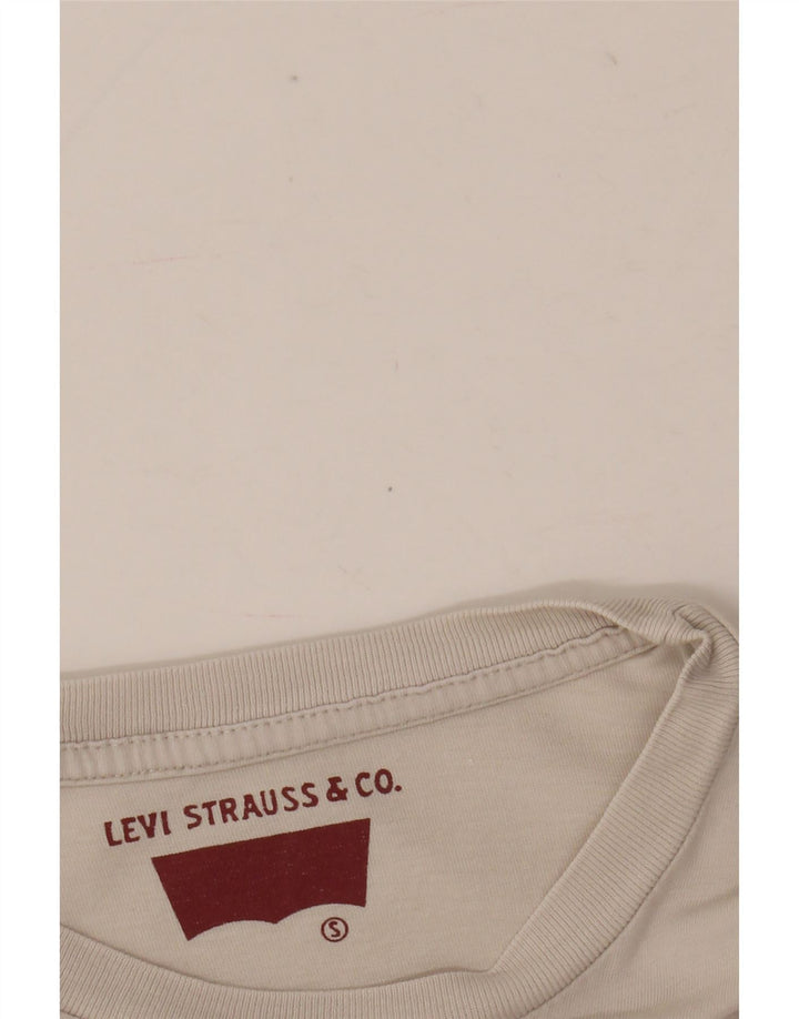 Damska koszulka z grafiką Levi's Top UK 10 Small White