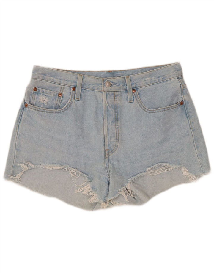 Damskie spodenki jeansowe Levi's 501 Medium W30 Blue