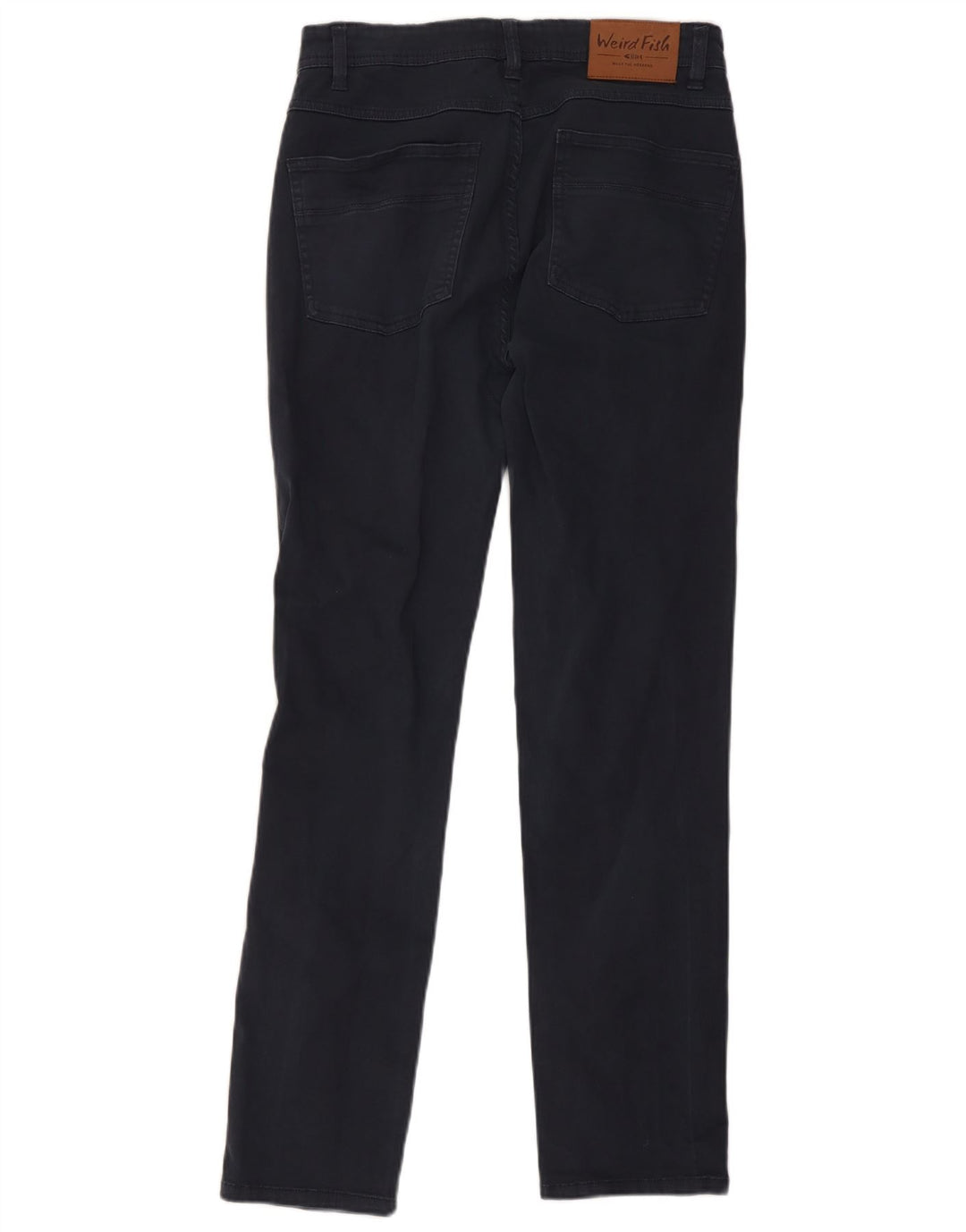 Męskie spodnie typu slim casual Weird Fish W32 L31 granatowe