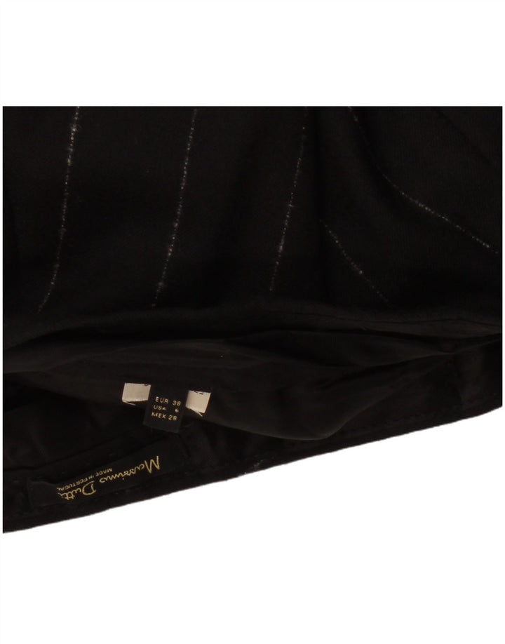 Spodnie damskie MASSIMO DUTTI Slim Chino EU 38 Small W30 L27 Czarne paski