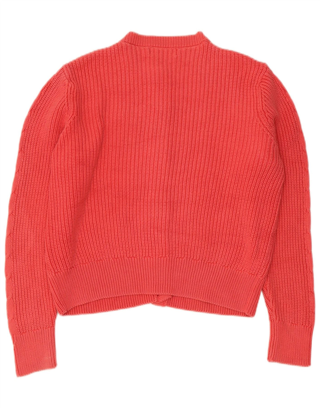 Marks & Spencer Damski sweter rozpinany UK 12, średni, różowy, bawełniany