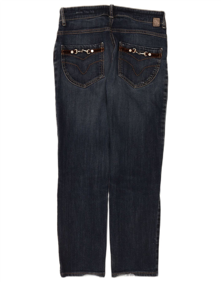 Damskie jeansy Max Mara Weekend Slim W28 L26 Granatowa bawełna