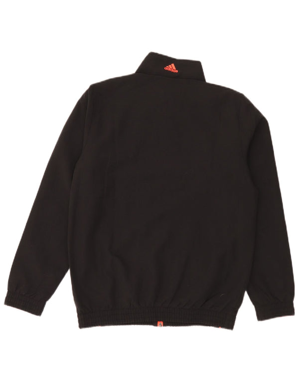 Chłopięca bluza dresowa Adidas z grafiką, 11-12 lat, czarny poliester