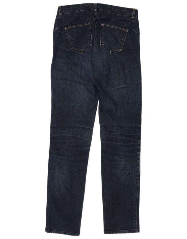 Marks & Spencer Damskie Per Una Slim Jeans W28 L30 Granatowa Bawełna