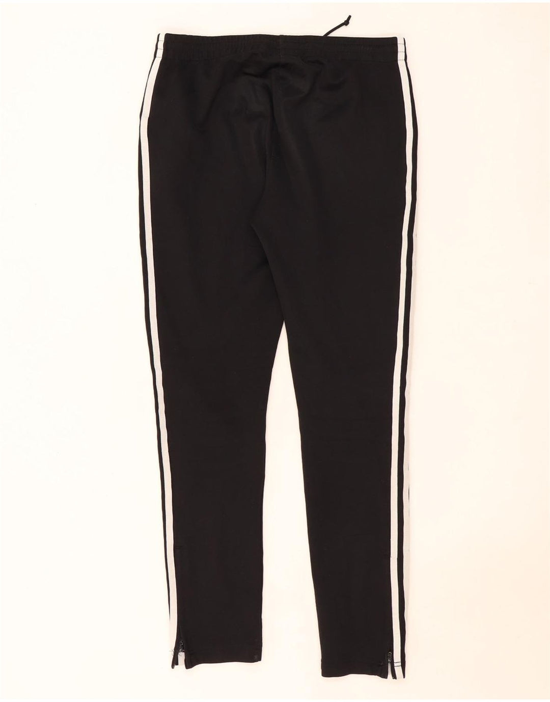 Damskie spodnie dresowe Adidas UK 10, małe, czarne, poliestrowe