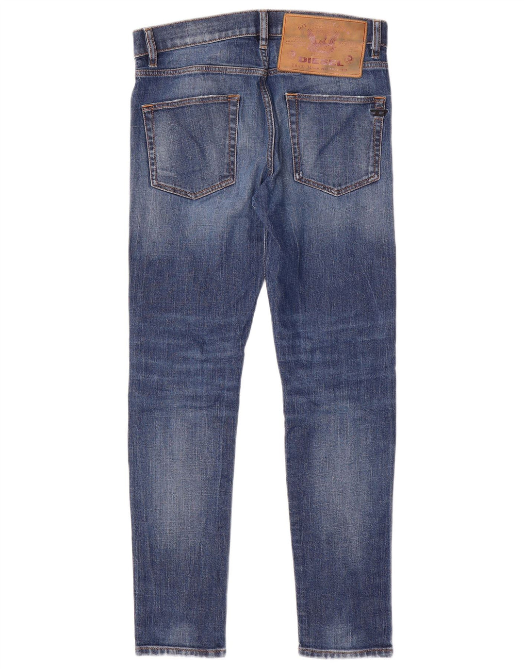 Damskie jeansy Diesel Slim W30 L30 Niebieskie bawełniane