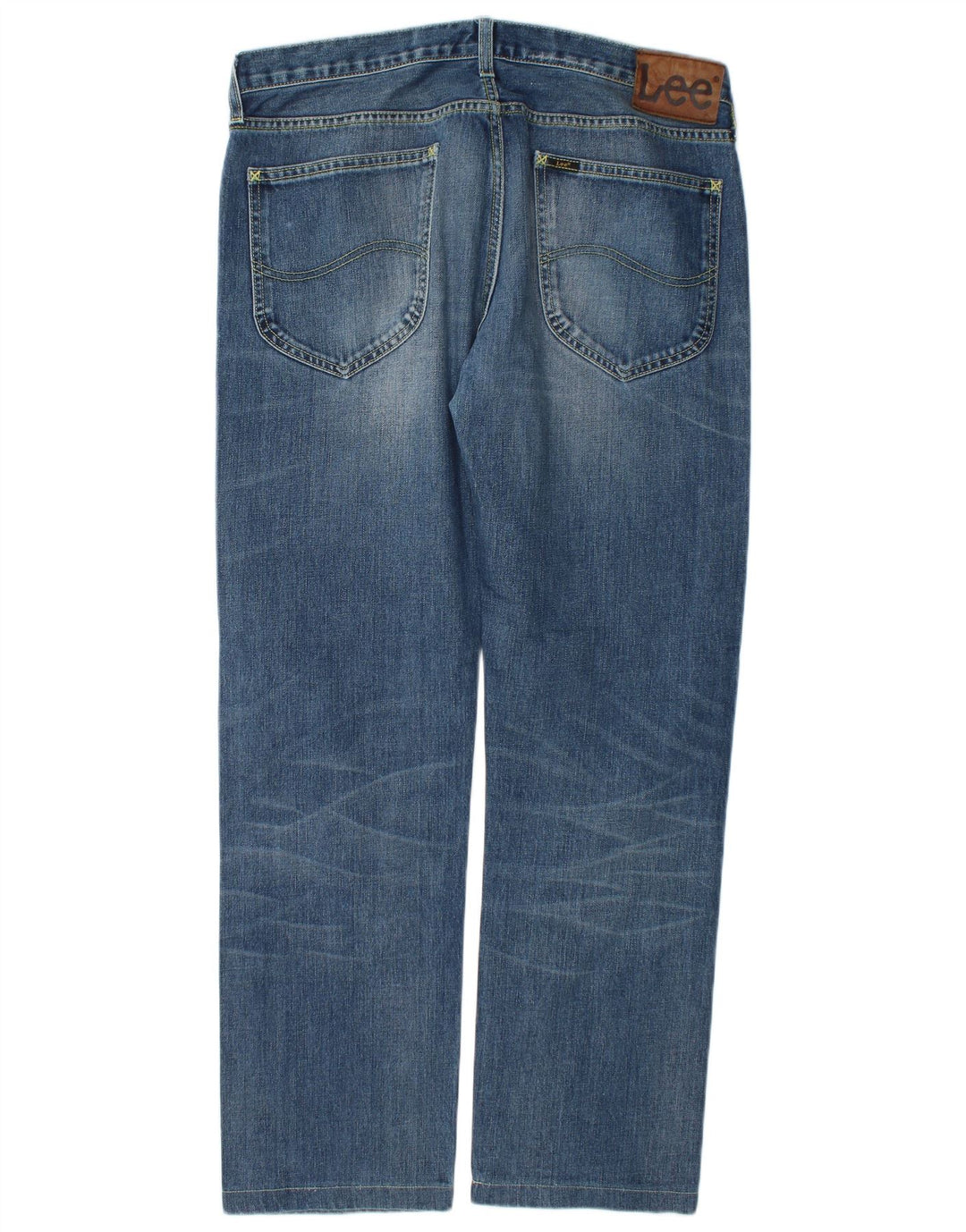 Męskie jeansy Lee Blake Straight W34 L30 Niebieskie bawełniane