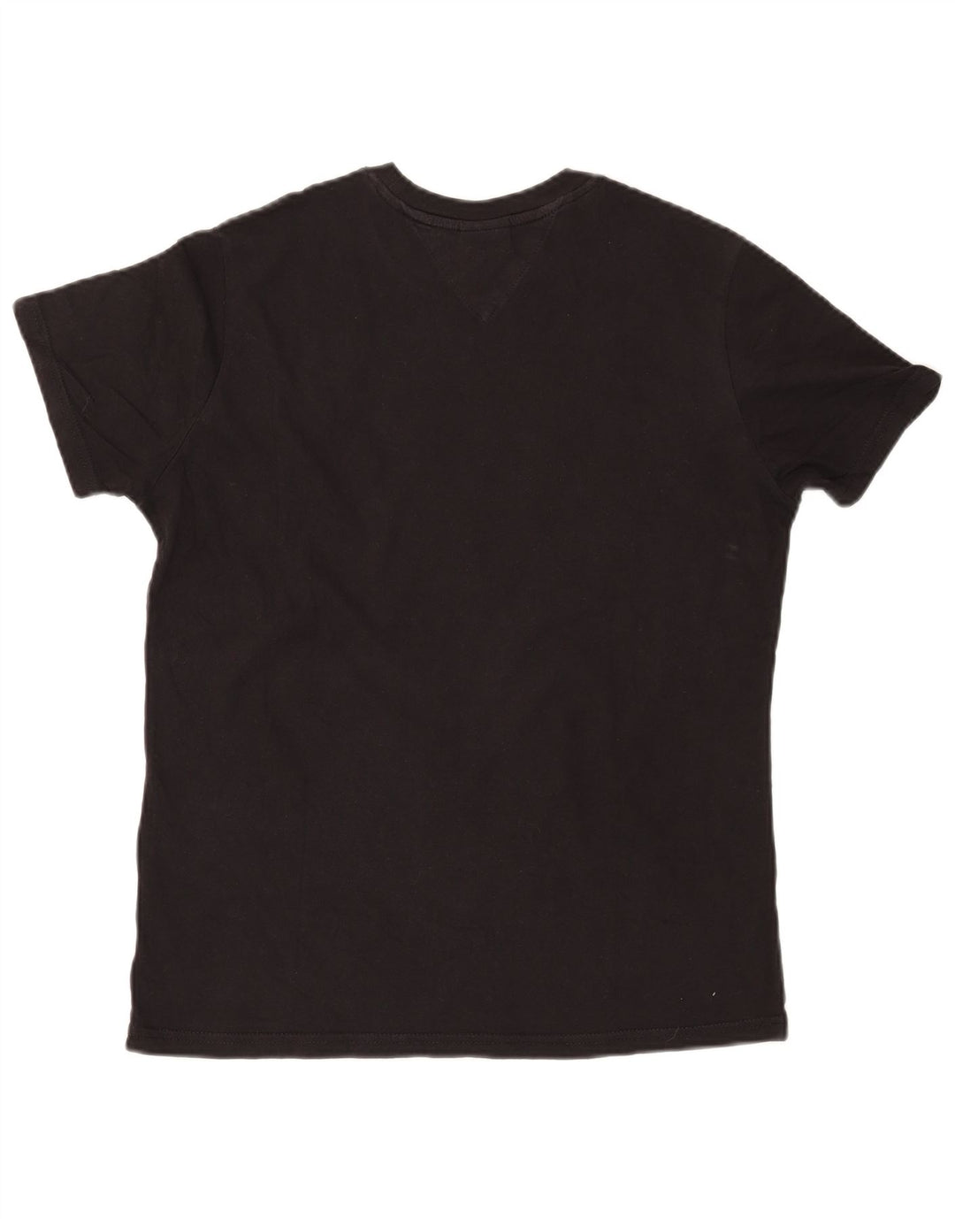 Męski T-shirt z grafiką Tommy Hilfiger, średni czarny