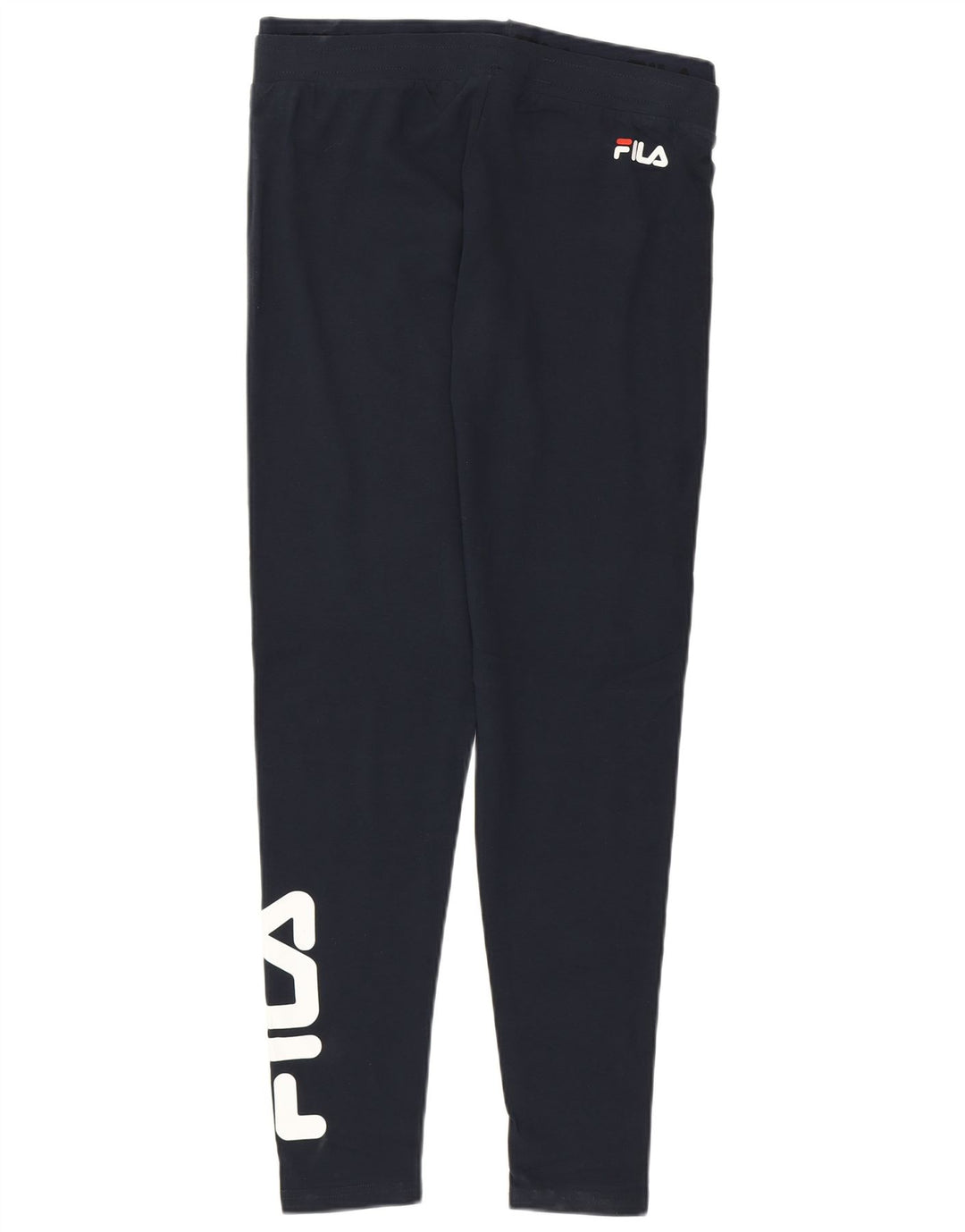 Damskie legginsy Fila Graphic UK 14, duże, granatowe, bawełniane