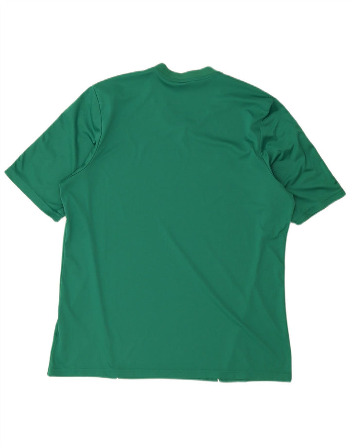 Adidas Męska koszulka Top XL Zielony poliester