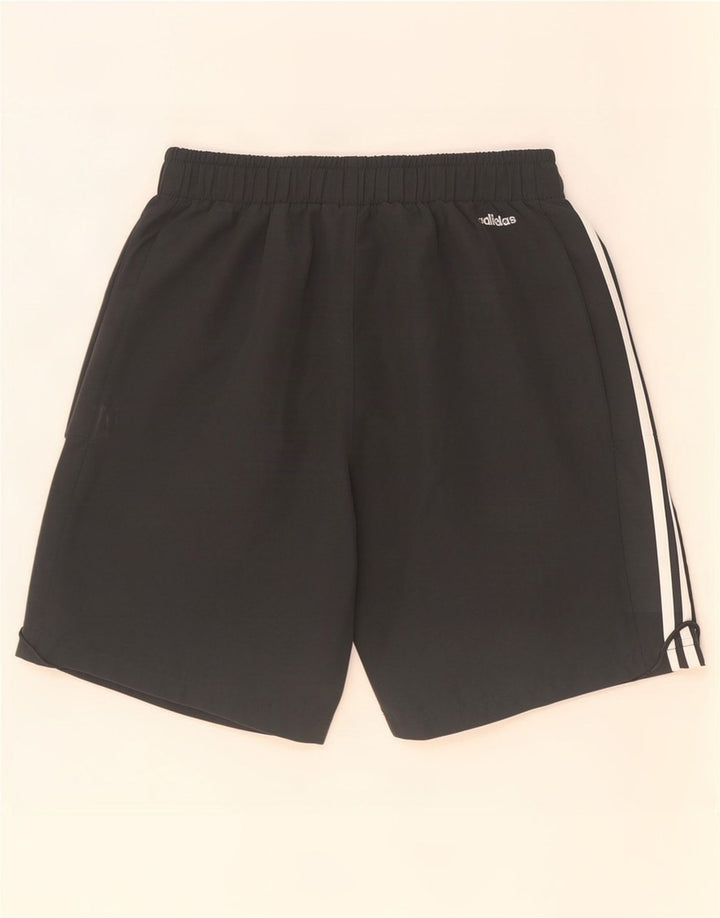 Męskie spodenki sportowe Adidas Climalite, małe, czarne, poliestrowe