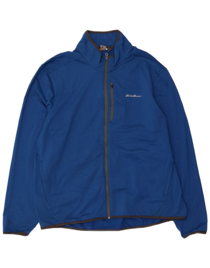 EDDIE BAUER Męska kurtka dresowa UK 42 XL Niebieski poliester