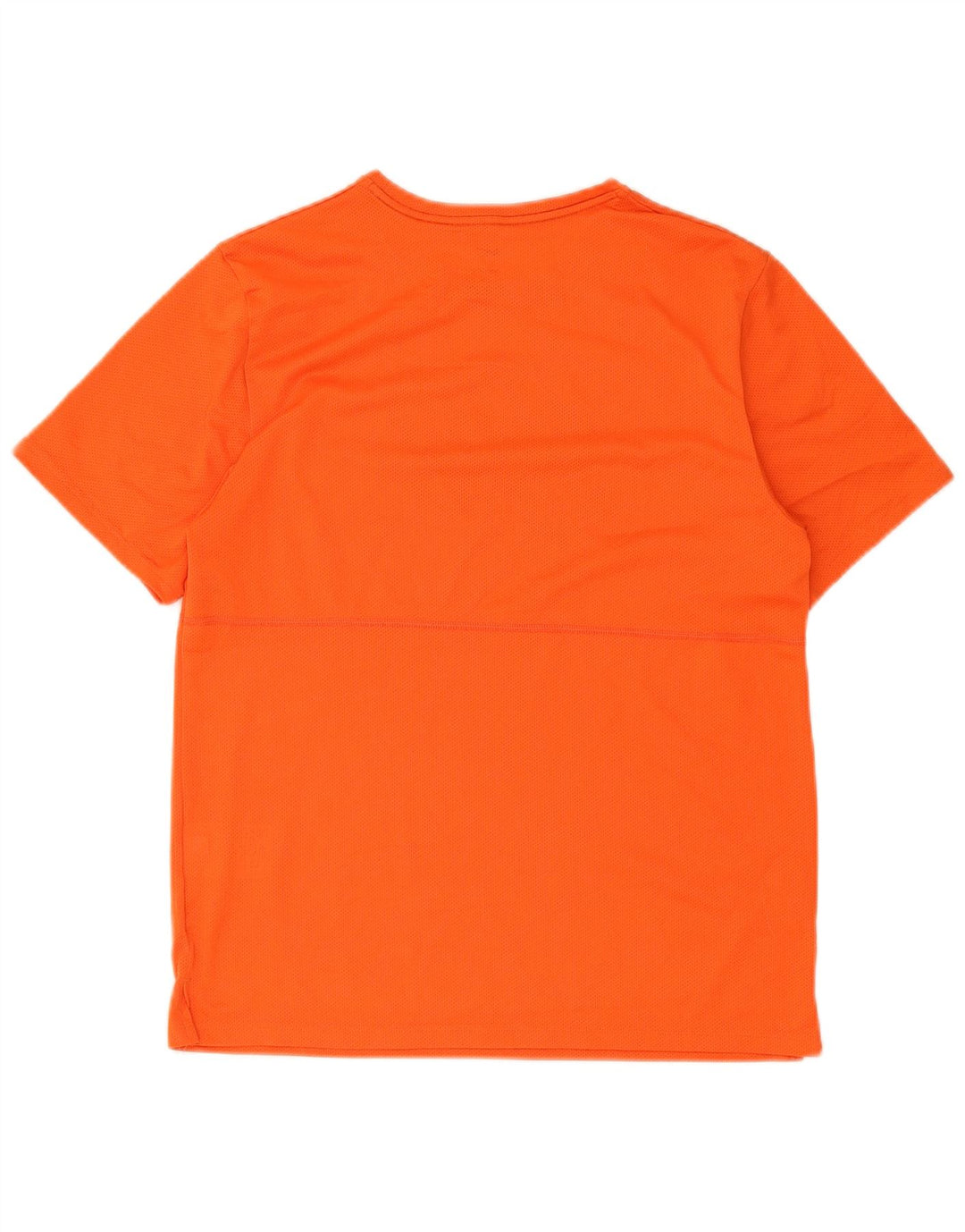 Męski T-shirt Nike Dri Fit z grafiką, średni pomarańczowy poliester