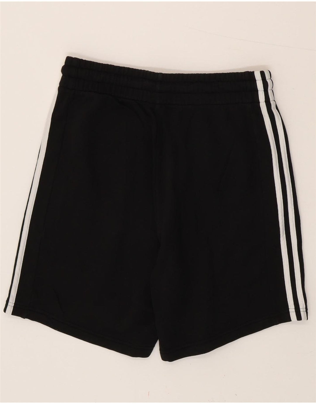 Męskie spodenki sportowe Adidas, średnie czarne, bawełniane