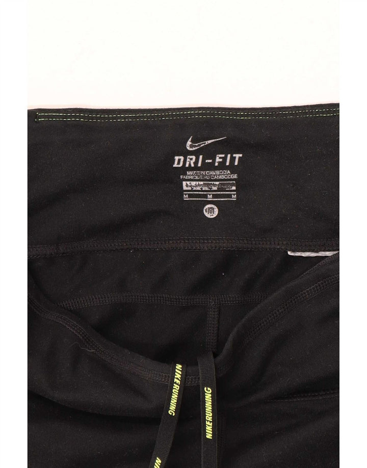 Legginsy damskie Nike Dri Fit Capri UK 14, średnie czarne