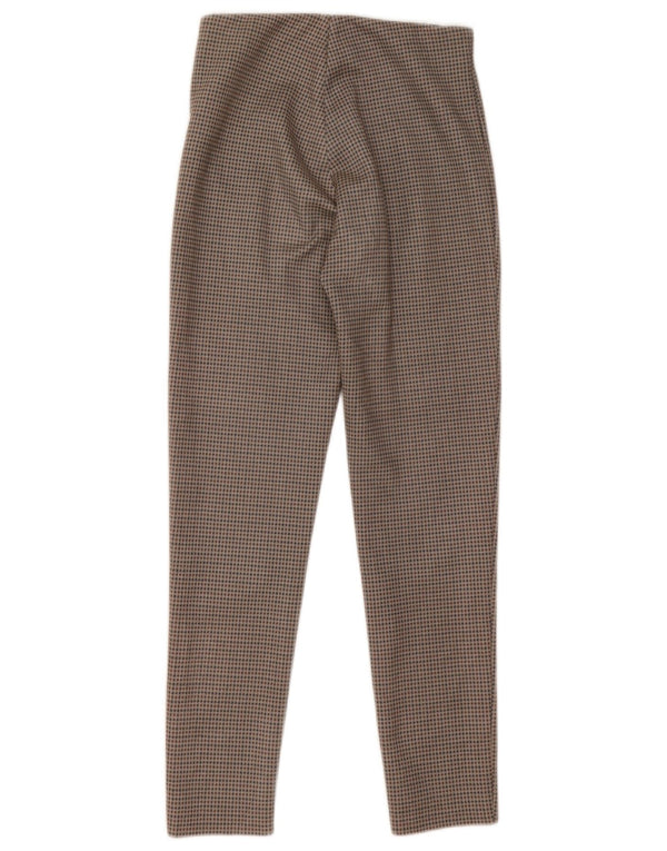 Legginsy damskie Zara UK 4 XS Szary poliester w pepitkę