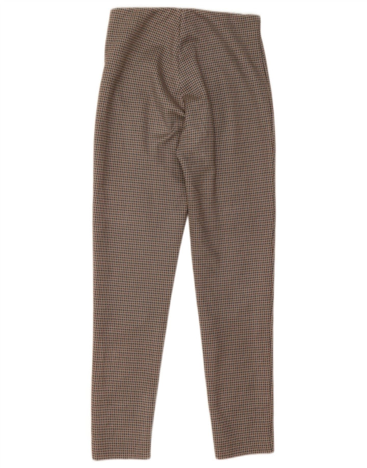 Legginsy damskie Zara UK 4 XS Szary poliester w pepitkę