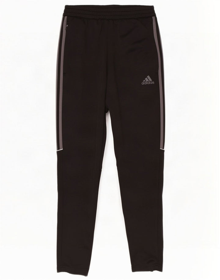 Męskie spodnie dresowe Adidas Aeroready, małe, czarne, poliestrowe