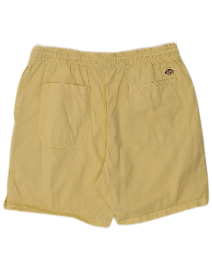 Męskie spodenki cargo Dickies, duże, W34, żółta bawełna