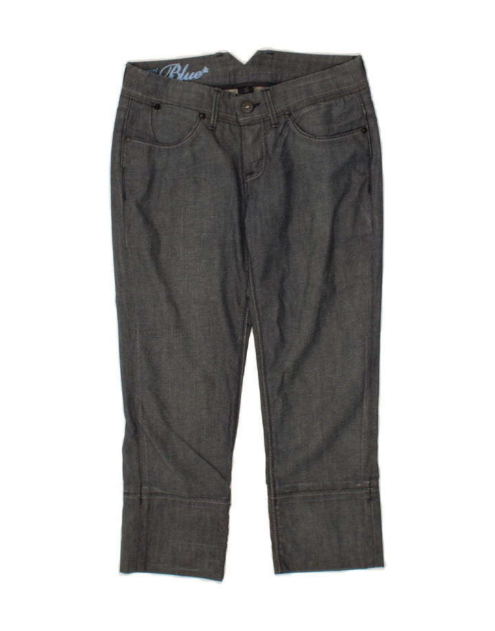 LEVI'S Womens Straight Capri Trousers W29 L22 Grey Vintage Levi's and Second-Hand Levi's from Messina Hembry 