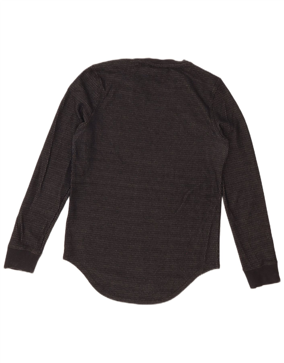 Top męski DKNY z długim rękawem XS, czarny, bawełniany