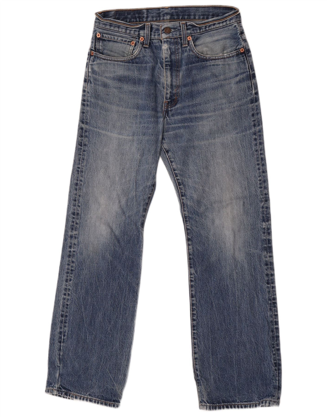 Męskie proste dżinsy Levi's W30 L30 Niebieskie