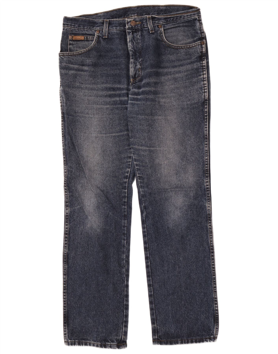 Męskie proste dżinsy Wrangler W34 L32 niebieskie