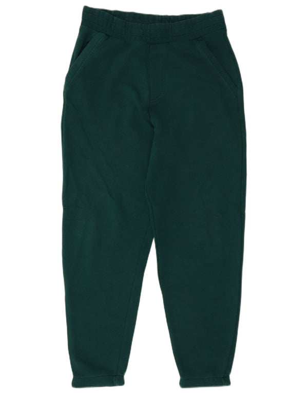 Męskie spodnie dresowe Zara Joggers Small, zielone, bawełniane