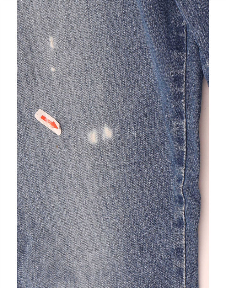 Męskie jeansy Wrangler Texas Slim W36 L32 Niebieskie bawełniane