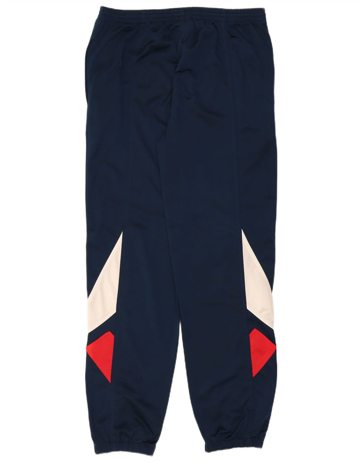 Męskie spodnie dresowe Reebok Joggers, duże, granatowe, z blokami kolorów