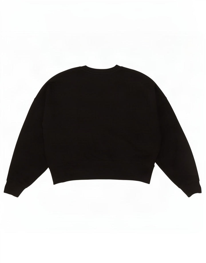 Bluza damska Adidas Oversized Sweter UK 10 Mała czarna bawełna