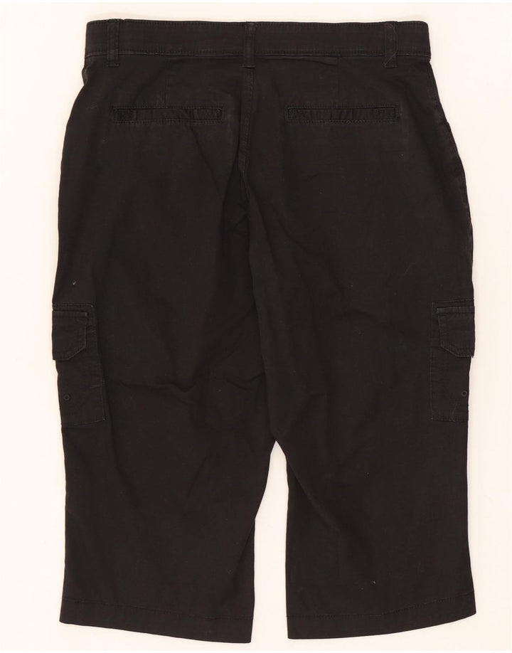 Damskie bermudy LEE Cargo US 6 Medium W30, czarna bawełna