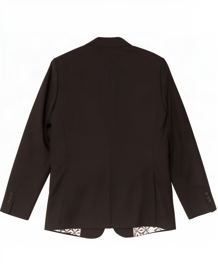 Męska marynarka zapinana na 2 guziki Ted Baker UK 42 XL, czarna wełna