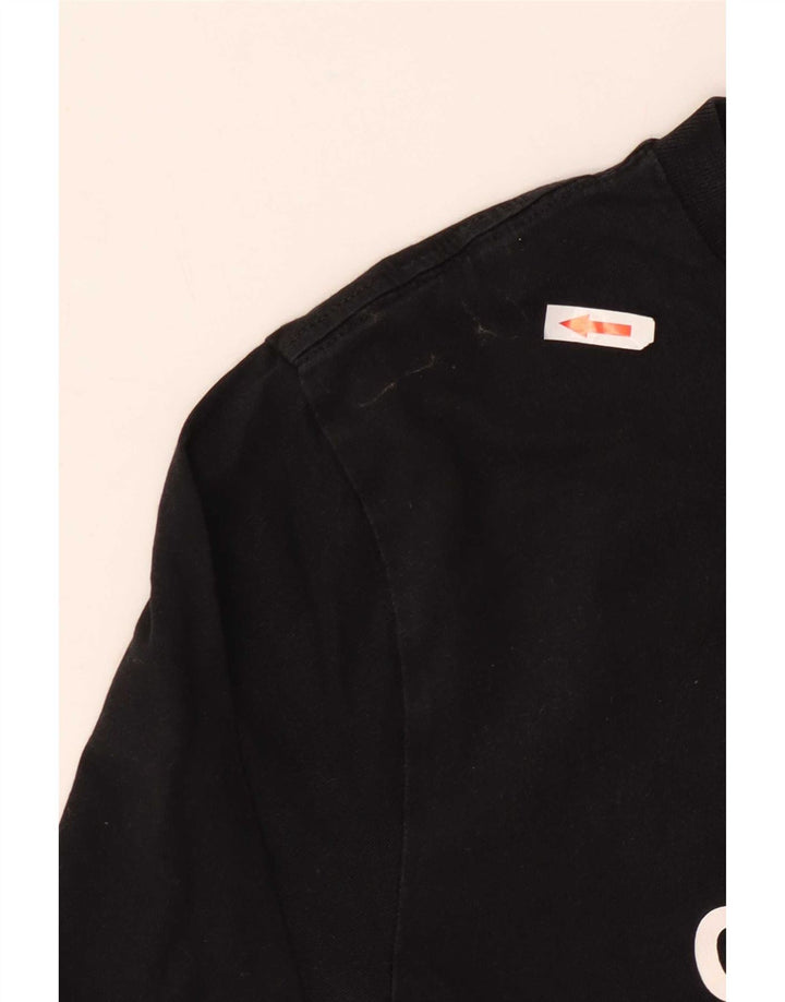 Męski T-shirt z grafiką Carhartt, mały, czarny, bawełniany