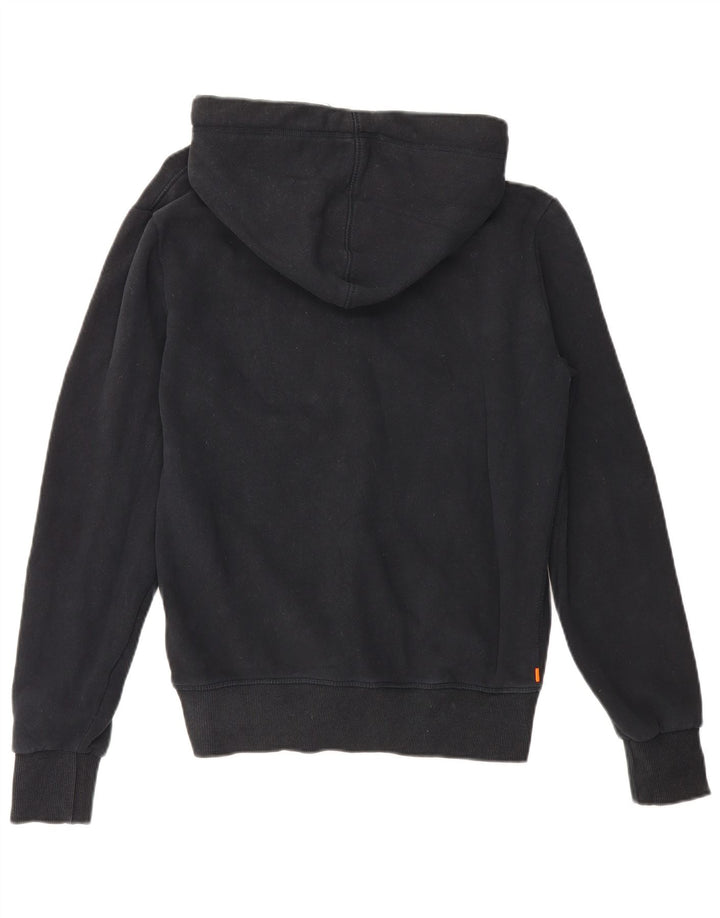 Męski sweter z kapturem Superdry z grafiką, średniej wielkości, czarny, bawełniany