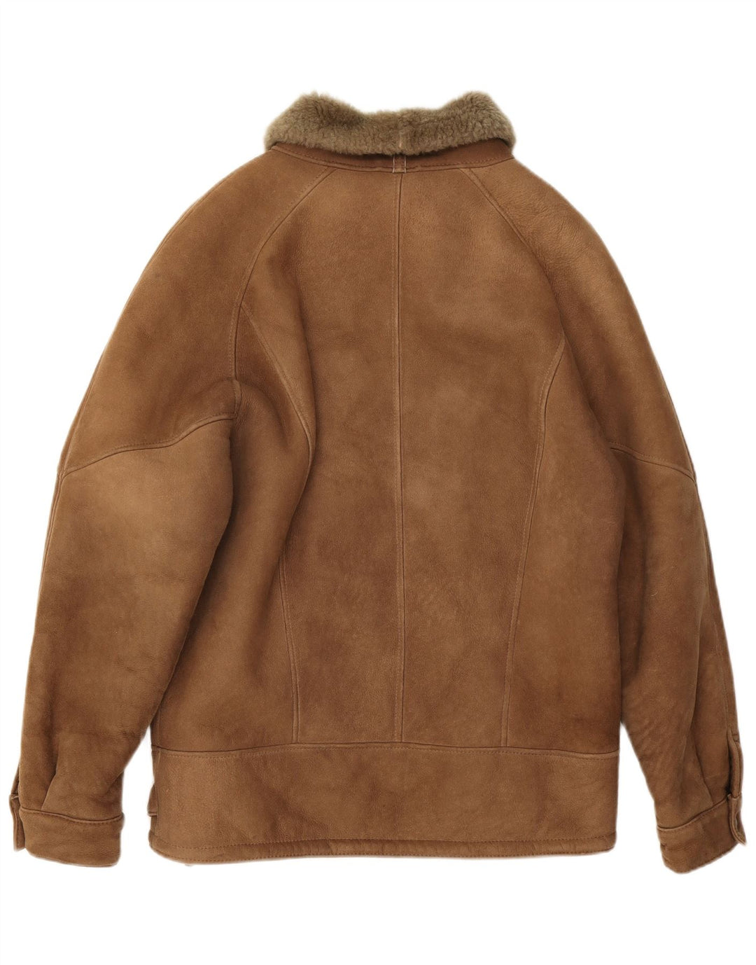 Vintage męska kurtka Shearling IT 50 Large Brown Shearling