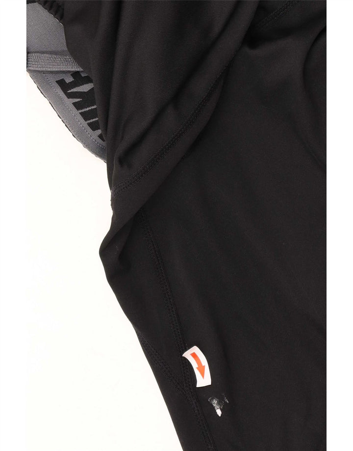 Męskie spodenki sportowe Nike Graphic o regularnym kroju, duże, czarne, poliestrowe